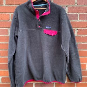 Ladies Patagonia synchilla Snap-T pullover- XL
